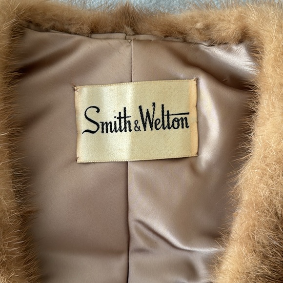 1950s smith and Welton  fur shrug top - Picture 4 of 7